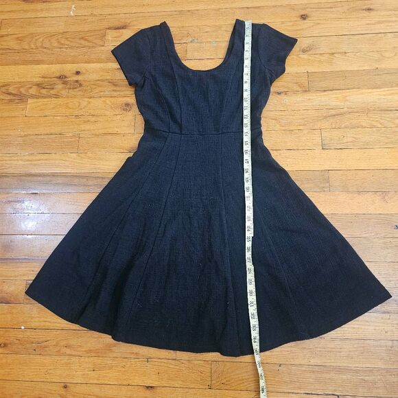 Maeve Black Mini Dress - Picture 3 of 7